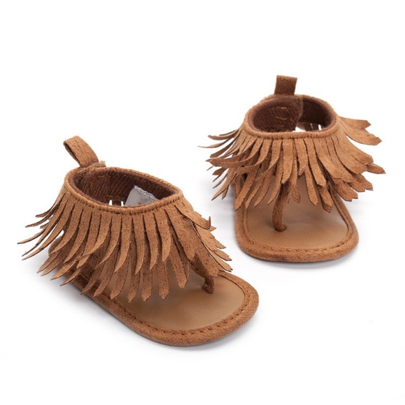 baby fringe sandals